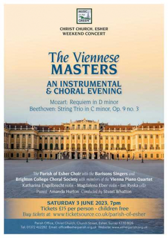 The Viennese Masters: an Instrumental and Choral Evening