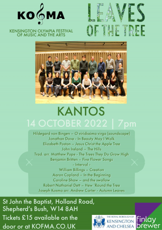 Poster for Kantos - KOFMA Festival Poster for Kantos - KOFMA Festival