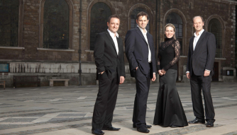 The Long-Awaited Return of the Saxophone, Voice, Organ & Percussion Quartet