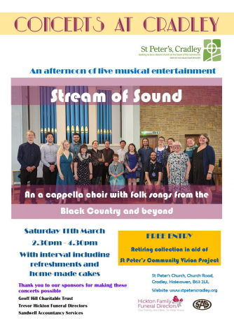 Folk songs from the Black Country and Beyond with Stream of Sound Choir Folk songs from the Black Country and Beyond with Stream of Sound Choir