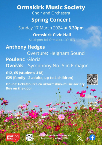 Ormskirk Music Society Spring Concert