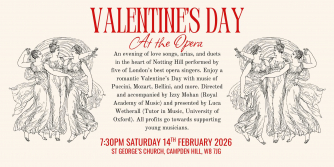 Valentine's Day at the Opera in Notting Hill