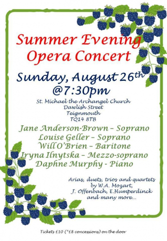 Summer Evening Opera Concert Summer Evening Opera Concert