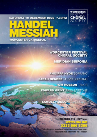 Worcester Festival Choral Society Handel Messiah concert Worcester Festival Choral Society Handel Messiah concert