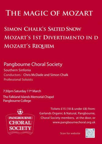 Pangbourne Choral Society. The Magic of Mozart