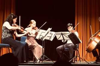 Members of the Maiastra quartet Members of the Maiastra quartet