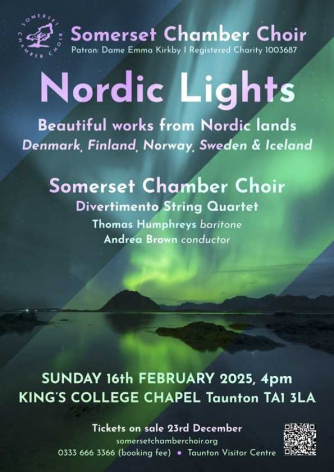 Somerset Chamber Choir: Beautiful works from Nordic lands