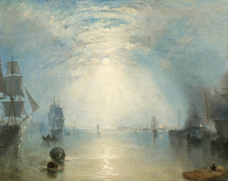 Wikimedia Commons. JMW Turner, Keelmen Heaving in Coals by Moonlight, 1835