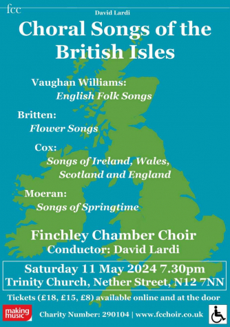 Finchley Chamber Choir: Choral Songs of the British Isles