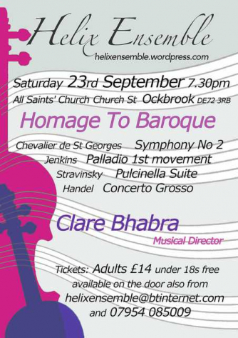 Homage to Baroque: Helix Ensemble Homage to Baroque: Helix Ensemble