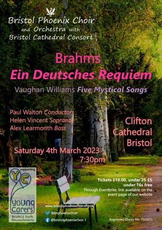 At last we are giving a performance of these 2 amazing works, a programme originally scheduled for March 2020 At last we are giving a performance of these 2 amazing works, a programme originally scheduled for March 2020