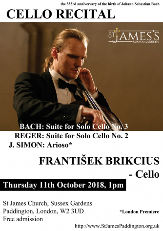 Czech Cellist Frantisek Brikcius