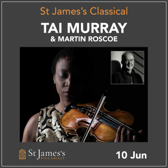 Tai Murray (violin) and Martin Roscoe (piano) Tai Murray (violin) and Martin Roscoe (piano)