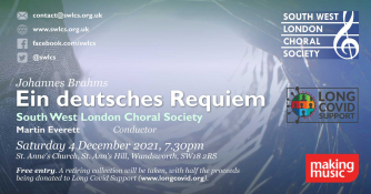 SWLCS perform Brahms: Ein deutsches Requiem