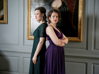 Sopranos Emily Owen and Jenni Harper reprise their roles as The Rival Queens at Handel House