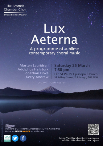 Scottish Chamber Choir - Lux Aeterna