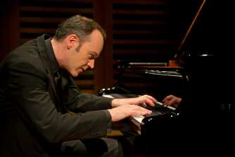 Leon McCawley performing on the piano Leon McCawley performing on the piano