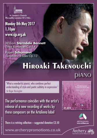 Pianist, Hiroachi Takenouchi (Photo: © Benjamin Ealovega)