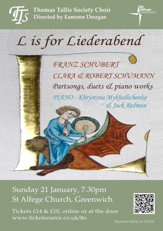 Thomas Tallis Society - Liederabend Thomas Tallis Society - Liederabend