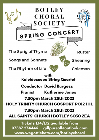 Botley Choral Society: spring concert