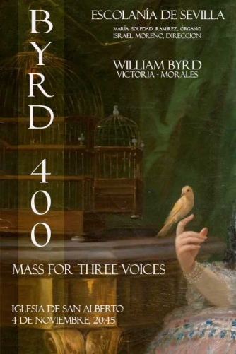 #Byrd400. Concert recital for children's choir, sackbutts and organ in Seville, Spain