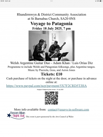 The Welsh Argentine guitar duo The Welsh Argentine guitar duo