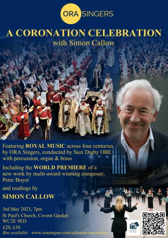 Coronation Celebration Poster Coronation Celebration Poster