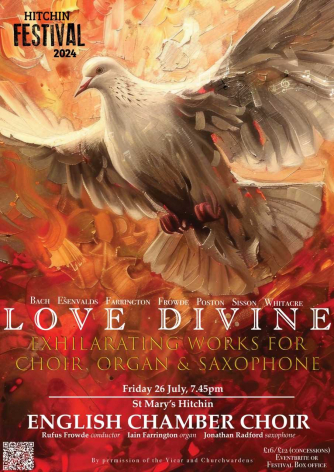 English Chamber Choir - Love Divine poster English Chamber Choir - Love Divine poster
