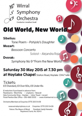 WSO - New World, Old World Concert Poster WSO - New World, Old World Concert Poster