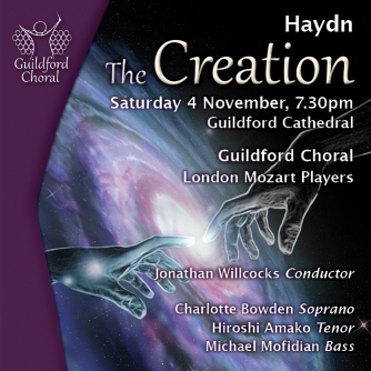 Haydn's masterful 3-part oratorio, The Creation