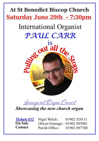 Paul Carr is Pulling out all the Stops