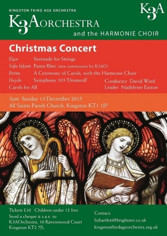 2015 Christmas Concert flyer 2015 Christmas Concert flyer