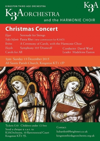 2015 Christmas Concert flyer