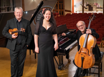 Roger Coull, Lynn Arnold and Nicholas Roberts
