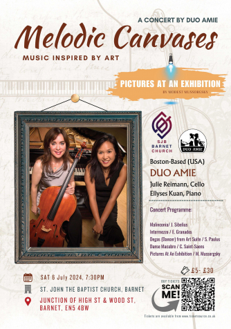 Poster Melodic canvases concert Poster Melodic canvases concert