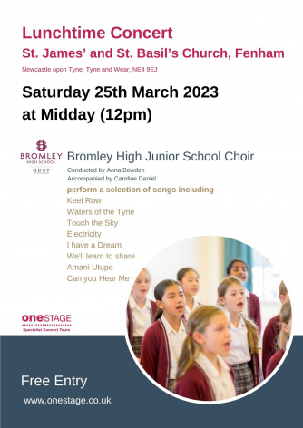 Bromley High Junior School Choir Bromley High Junior School Choir