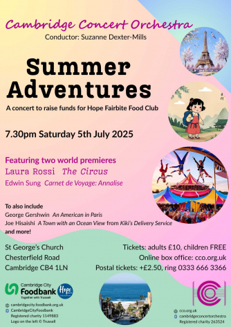 Cambridge Concert Orchestra 5th July Cambridge Concert Orchestra 5th July