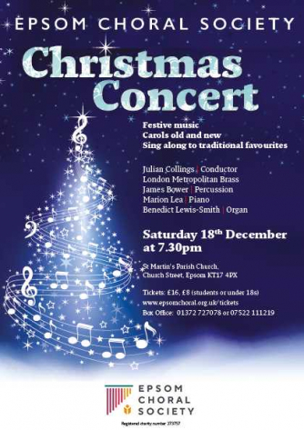 Epsom Choral Society Christmas Concert 2021