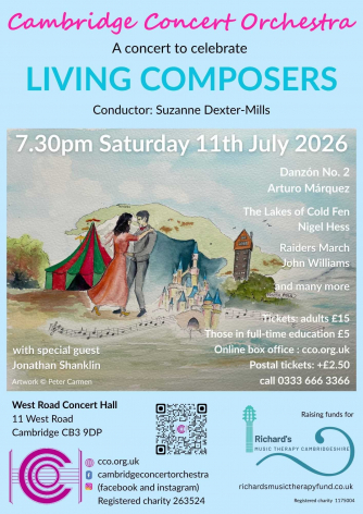 Living Composers – Cambridge Concert Orchestra