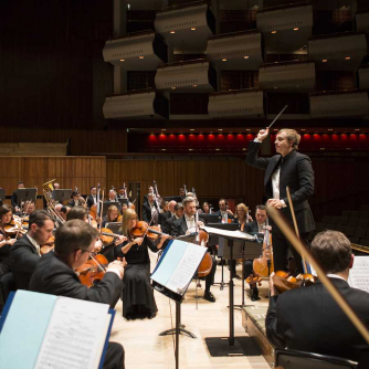 Royal Philharmonic Orchestra performing in November 2021. Image taken by Ben Wright