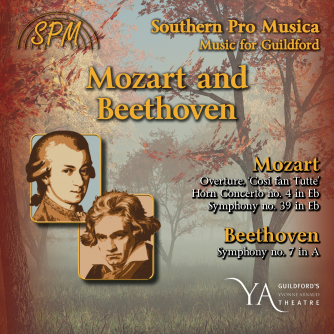 SPM's 2018-19 season will launch with Mozart and Beethoven SPM's 2018-19 season will launch with Mozart and Beethoven