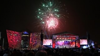 Proms in the Park, Titanic Slipways, Belfast Proms in the Park, Titanic Slipways, Belfast