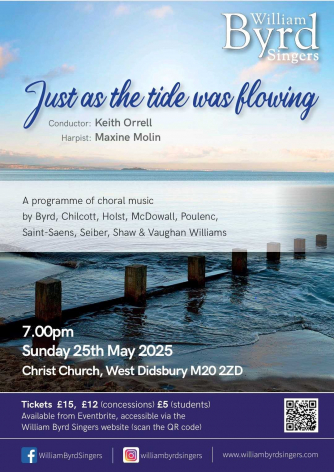 William Byrds sinf mixed choral music pieces accompanied by Harpist Maxine Molin directed by Keith Orrell William Byrds sinf mixed choral music pieces accompanied by Harpist Maxine Molin directed by Keith Orrell