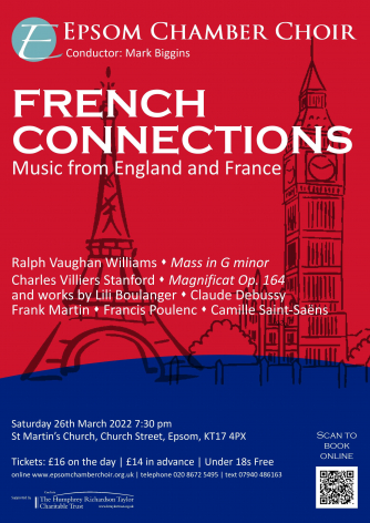 Epsom Chamber Choir makes French Connections