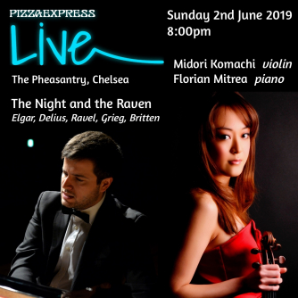 Evening of music inspired by poetry and visual art, concert as part of the popular Pizza Express Live series
