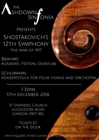 Ashdown Sinfonia Winter Concert 2018