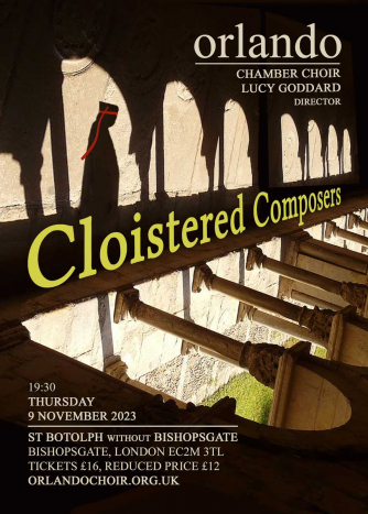 Orlando Chamber Choir - Cloistered Composers Orlando Chamber Choir - Cloistered Composers