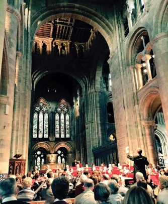 Southampton Concert Orchestra in Romsey Abbey Southampton Concert Orchestra in Romsey Abbey
