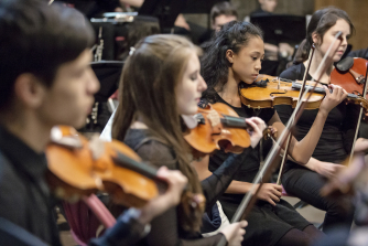 Students of St Mary's Music School