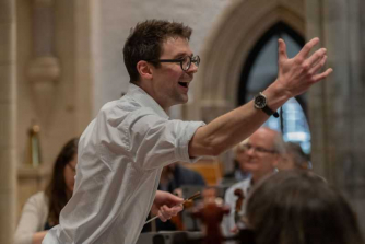 Dan Shilladay directs a Nonesuch workshop